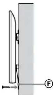 SONY KD43XG8096 - Television alaosan liikkumisen estaminen. - 2