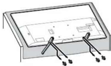 SONY KD43XG8096 - Namizno stojalo odstranite s televizorja. - 1