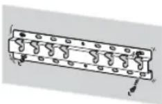 SONY KD43XG8096 - MOnTnpaIte 3dpaBO KOH30JaTa 3a MOHTaJx Ha CTeHa KbM CTeHaTa KaTO CJIeDbATE NHCTpyKcNITe B TOBa pBKOBoDCTBO 3a pa6ota. - 1