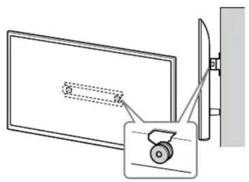 SONY KD43XG8096 - Installare il tevisore sulla base o sull'adattatore della base. - 4