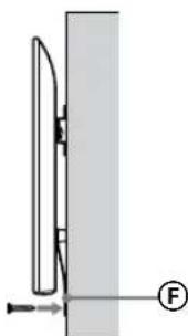 SONY KD43XG8096 - Televizyonun altinin kaymasini onleme. - 2