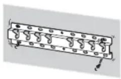 SONY KD43XG8096 - Asegúrese de instalar el soporte de montaje mural firmamente en la pared siguiendo las instrucciones de este manual. - 1