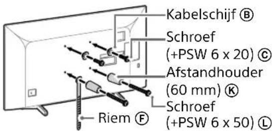 SONY KD43XG8096 - Standaardmontage (2-a) - 1