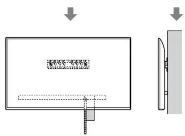 SONY KD43XG8096 - Installare il teileisore sulla base o sull'adattatore della base. - 6
