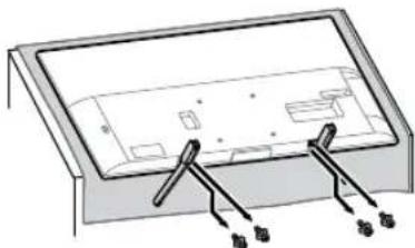 SONY KD43XG8096 - Odvojite postolje za sto od TV-a. - 1