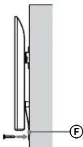 SONY KD43XG8096 - Teleri alumise osa liikumise takistamine. - 2