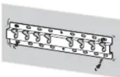 SONY KD43XG8096 - Uchwyt scienny nalezy mocno zamocować dość, zgodnie zewskażówkami podanymi w tej instrukcj. - 1