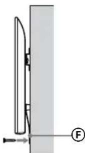 SONY KD43XG8096 - Zapobieganie odchylaniu sie dolnej czeci telewizora. - 2