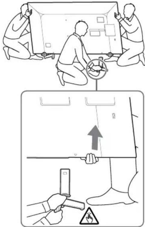 SONY KD43XG8096 - Masa Üstü Sehpasini televizyondan dokun. - 1