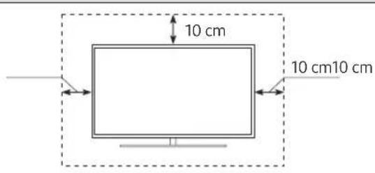SAMSUNG QLED 8K QE75Q950R - Zorgen voor geschikte ventilatie voor uw tv - 1
