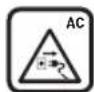 BOSCH UniversalGrassCut 1826 - Explanation of symbols on the machine - 6