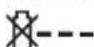 BOSCH UniversalGrassCut 1826 - Utripajoča rdeča svetilka prikaza polnjena akumulatorske baterije - 1
