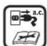 BOSCH UniversalGrassCut 1826 - Erläuterung der Symbole auf dem Gartengerät - 7