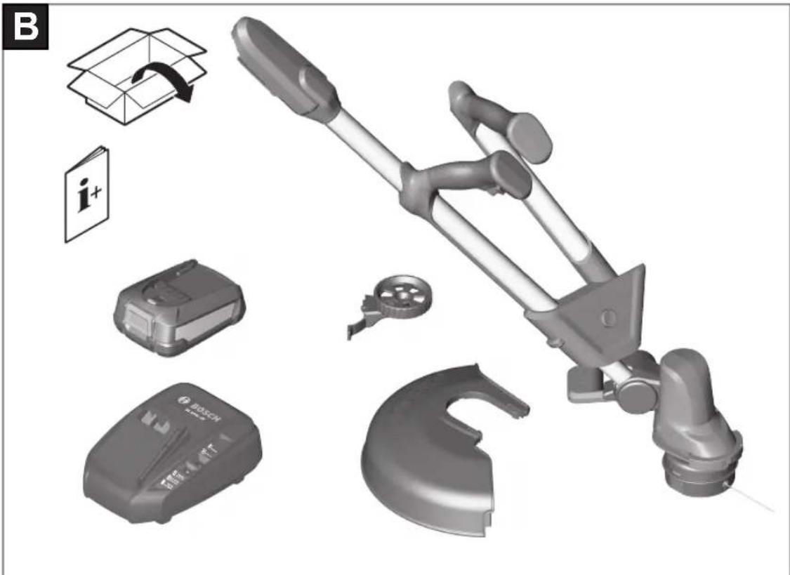 BOSCH UniversalGrassCut 1826 - :glj dJl glc JgS Jb - 2