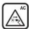 BOSCH EasyGrassCut 18230 - Explicação dos símbolos no aparelho de jardinagem - 6
