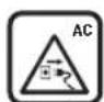 BOSCH EasyGrassCut 18230 - Puutarhalaitteessa olevien tunnuskuvien selitykset - 6