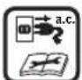 BOSCH EasyGrassCut 18230 - Erläuterung der Symbole auf dem Gartengerät - 7