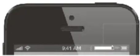 Bolse BTS12 - BATTERY STATUS ON IPONE AND IPAD - 1