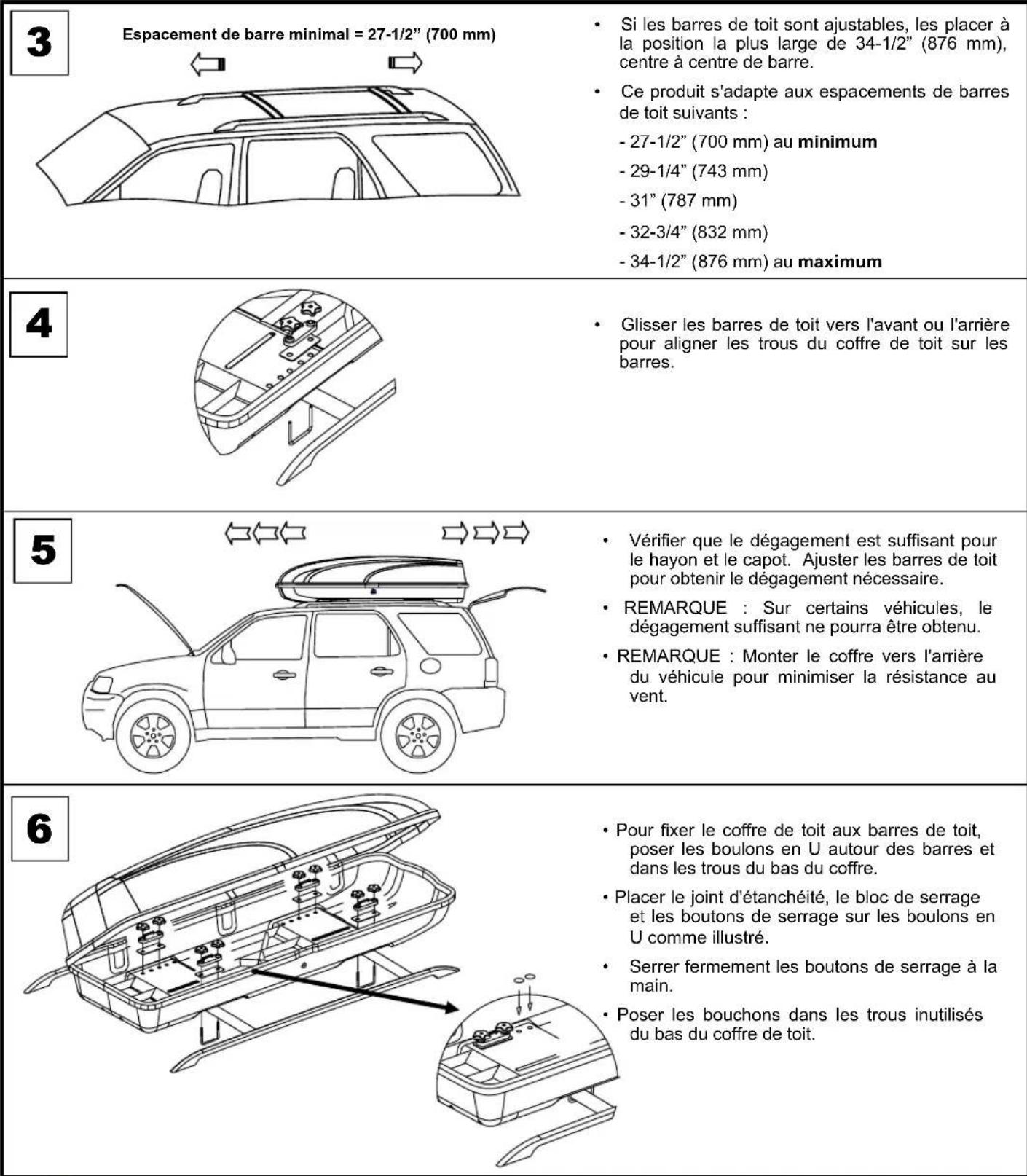 Pro Series Bullet Box 63150 - Veuillez lire attentivement toutes les instructions avant l'assemblage, l'installation et/ou l'utilisation de ce produit. - 1