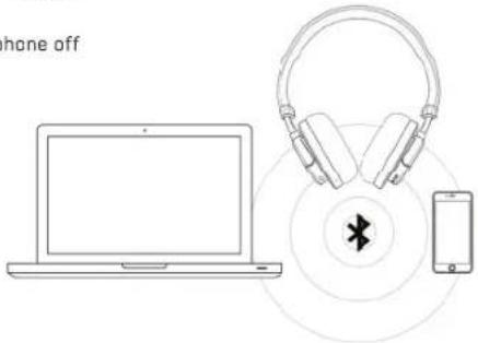 MASTER DYNAMIC MW50 Wireless - How to pair with two devices - 1