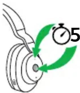 JABRA Elite 85H - Droit Réinitialiser le casque - 1