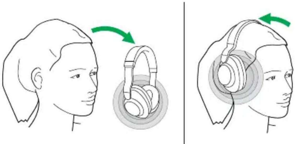 JABRA Elite 85H - Détction supra-auriculaire - 1