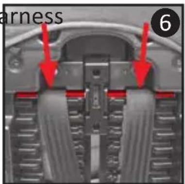 Harmony Defender 360 3in1 Deluxe - REMOVING/INSTALLING HARNESS - 6