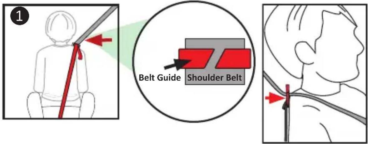 Harmony Defender 360 3in1 Deluxe - USING SHOULDER BELT GUIDE - 1