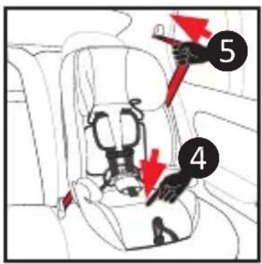 Harmony Defender 360 3in1 Deluxe - INSTALLING WITH LAP-AND-SHOULDER OR LAP-ONLY BELT SYSTEM - 4