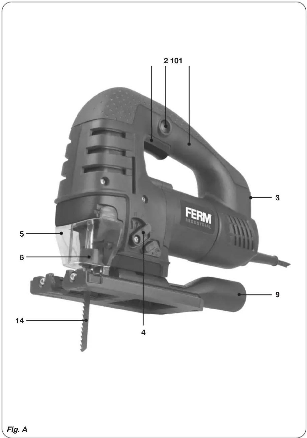 Ferm JSM1025P - 1