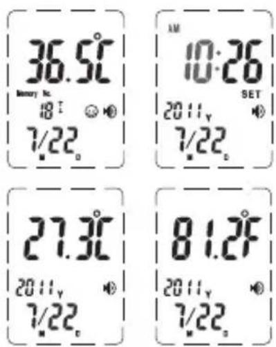 Miniland Thermotalk Plus - Uhr-Modus - 2