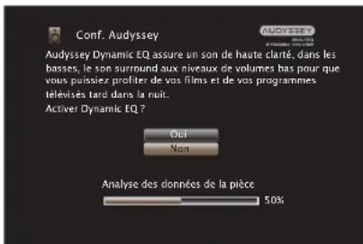 MARANTZ NR1609 - Effectuez le paramétrage de Audyssey Dynamic EQ® et Audyssey Dynamic Volume®. - 1