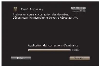 MARANTZ NR1609 - Effectuez le paramétrage de Audyssey Dynamic EQ® et Audyssey Dynamic Volume®. - 2