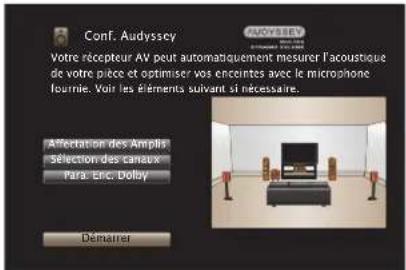 MARANTZ NR1609 - Connectez le microphone de mesures et de configuration sur la prise SETUP MIC de cet apparéil. - 3