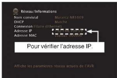 MARANTZ NR1609 - Contrôle de l'appareil à partir d'un contrôle Web - 1