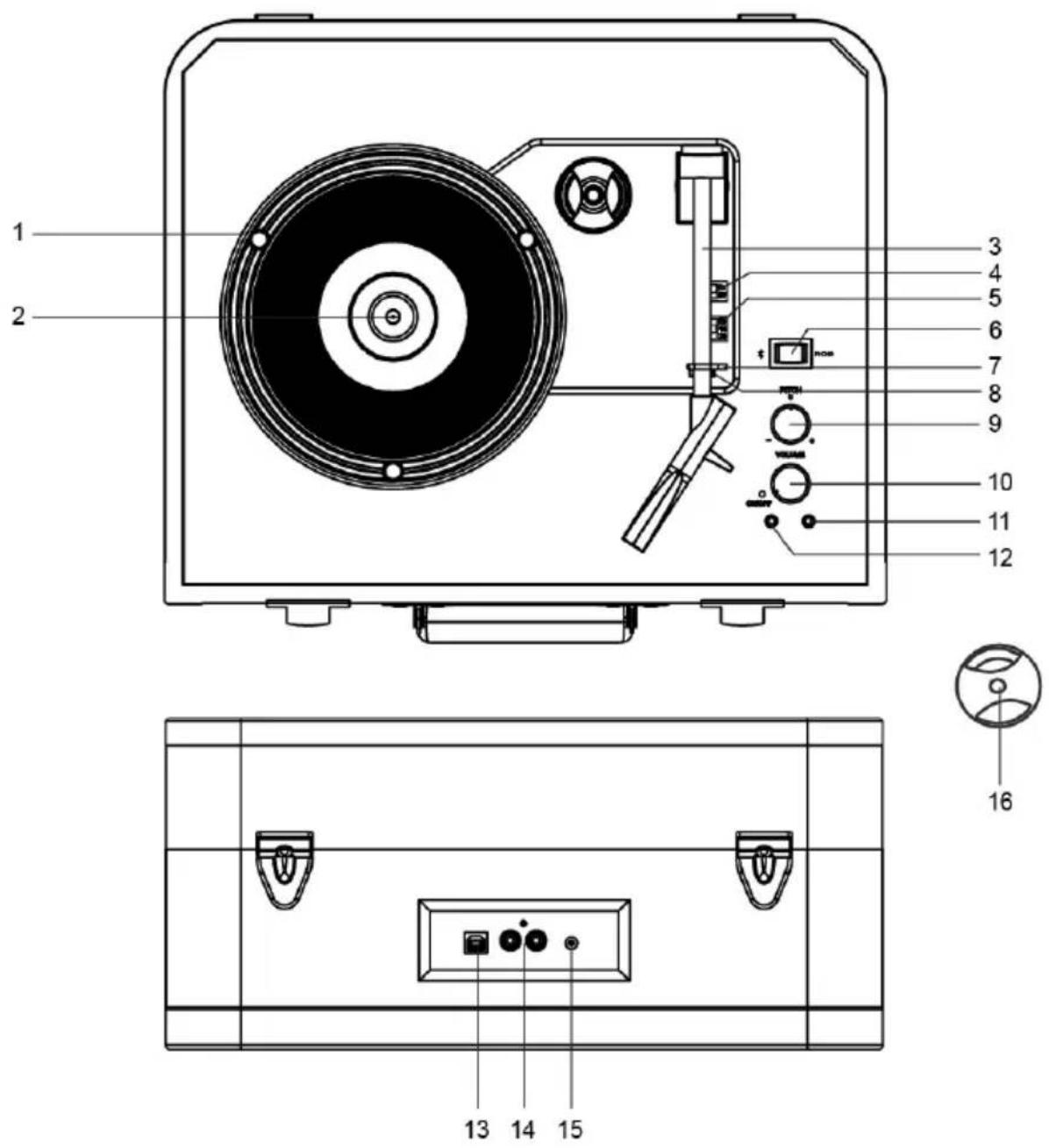 Crosley Portfolio CR6252A - Description du produit - 1