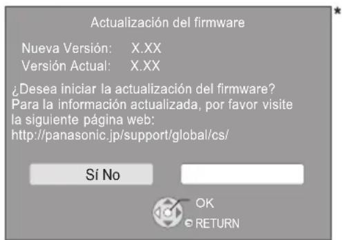 PANASONIC DPUB150 - Actualización del firmware - 1