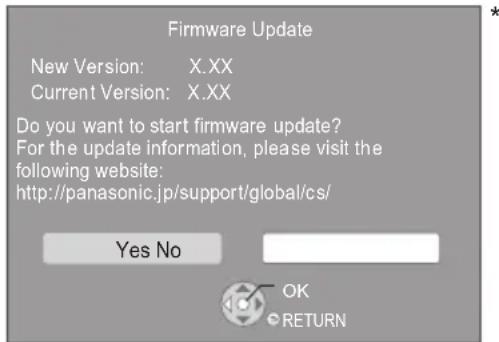 PANASONIC DPUB150 - Firmware updates - 1