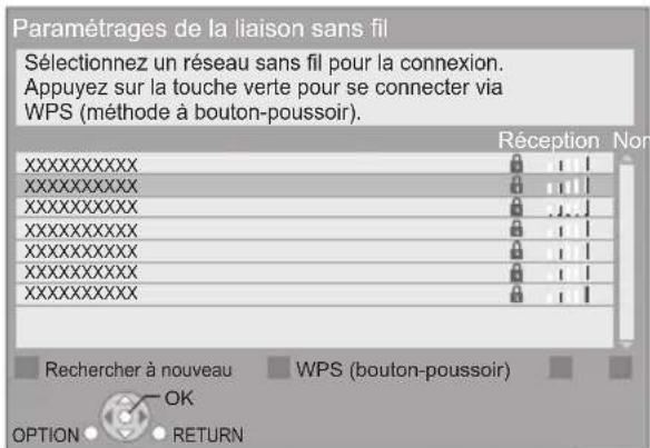 PANASONIC DMPBD93 - Si votre SSID ne s'affiche pas; - 1