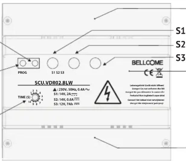 Bellcome KIT.VPA.2F002.BLB - Funzioni dell'unità centrale (SCU) - 3