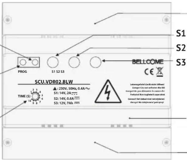 Bellcome KIT.VPA.2FR02.BLB - The features of the central unit (SCU) - 3