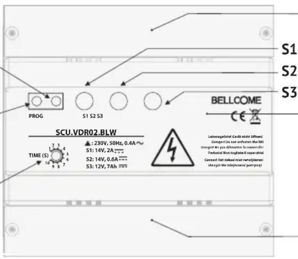 Bellcome KIT.VPA.2F002.BLW - Funzioni dell'unità centrale (SCU) - 3