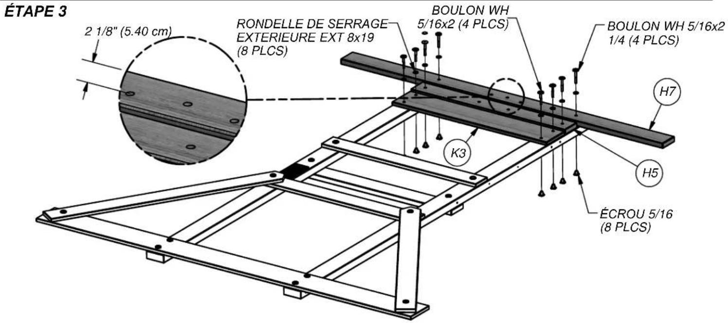 Backyard Discovery Sunnydale - Montage de la glissièretape 1 - 9