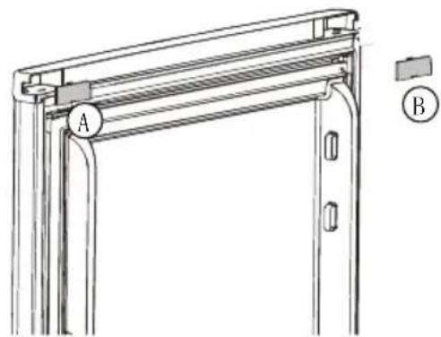 Limit LIDD265S - Lorsque you inversez la porte,    procedede comme suit: - 1