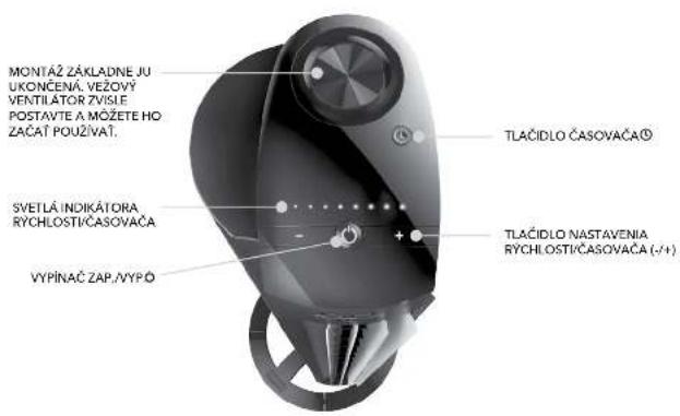 Vornado Tower M NGT335 - OVLÁDACIE PRVKY - 1