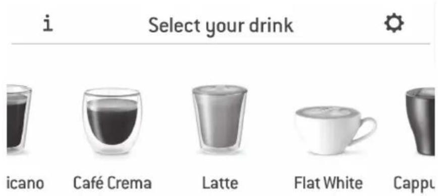 SAGE the Barista Touch SES880 - SELECTION DE BOISSONS - 1