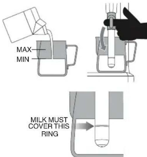 SAGE the Barista Touch SES880 - TEXTURING MILK - 1