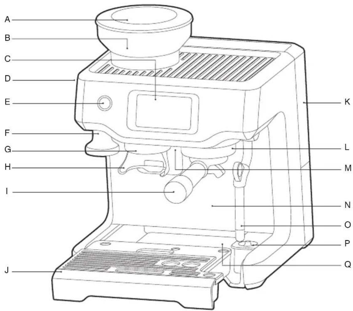 SAGE the Barista Touch SES880 - FOR HOUSEHOLD USE ONLY SAVE THESE INSTRUCTIONS - 1