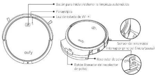 eufy RoboVac R550C - Partesuperiorylateral - 1
