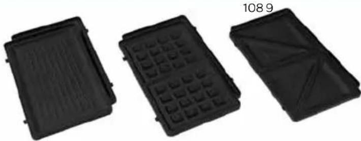 INVENTUM Multigrill MG630 - Beschreibung des Geräts - 1